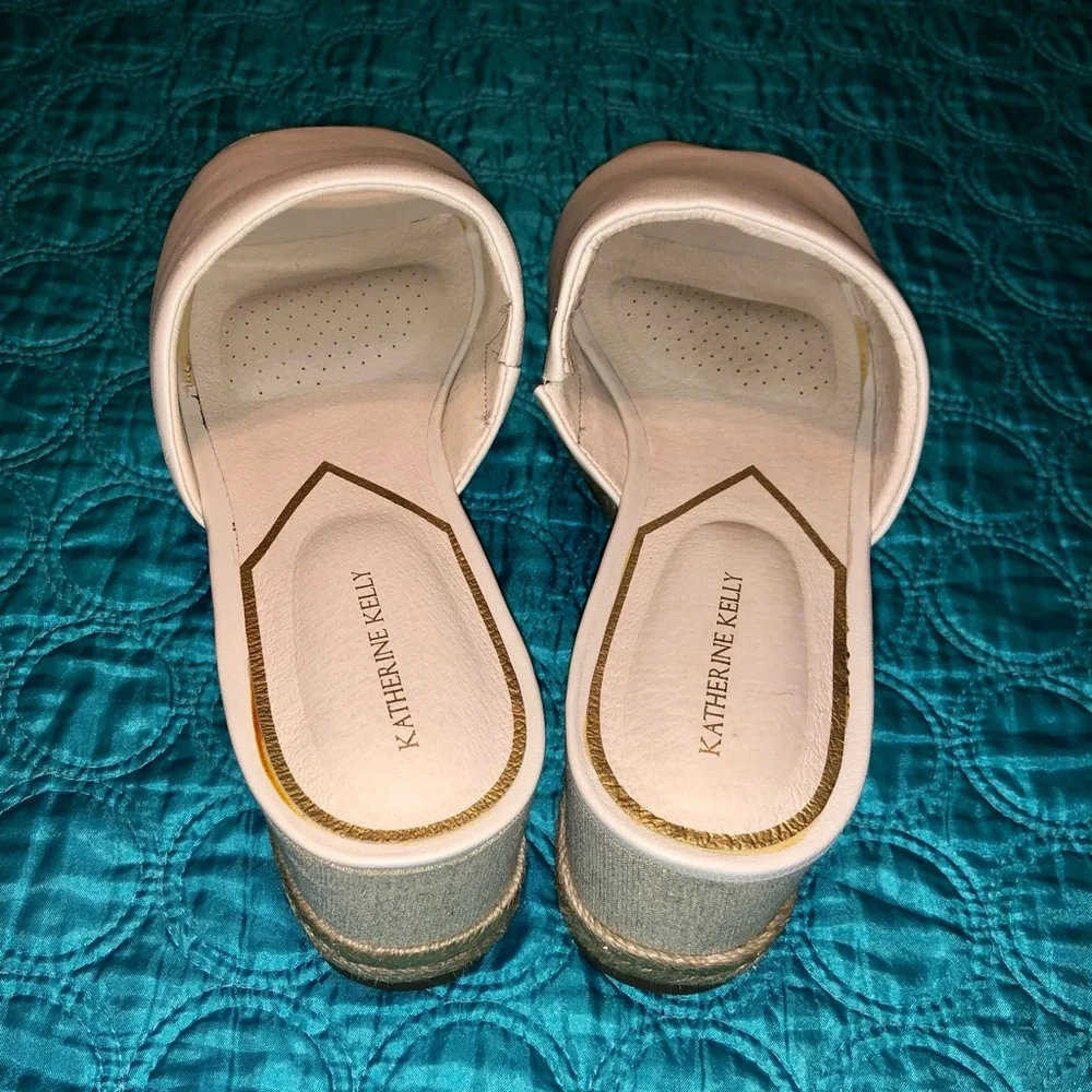 NEW Katherine Kelly 8.5 M White Sandal